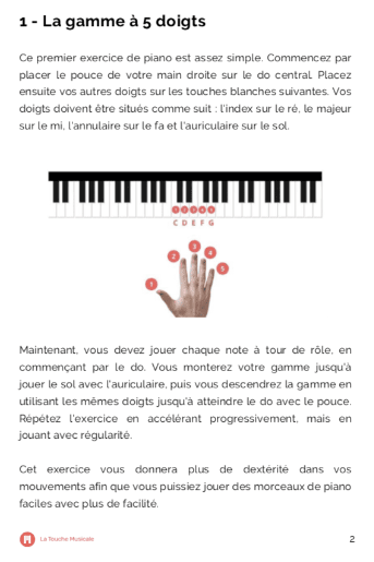 exercices piano 3