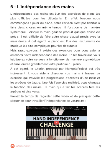 exercices piano 5