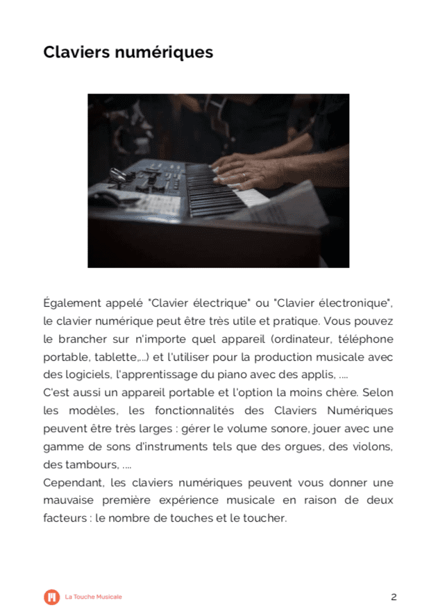 guide achat piano ecran 3