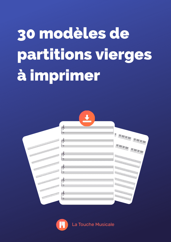 modeles partitions vierges couv