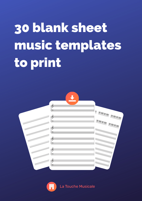 templates blank sheet music