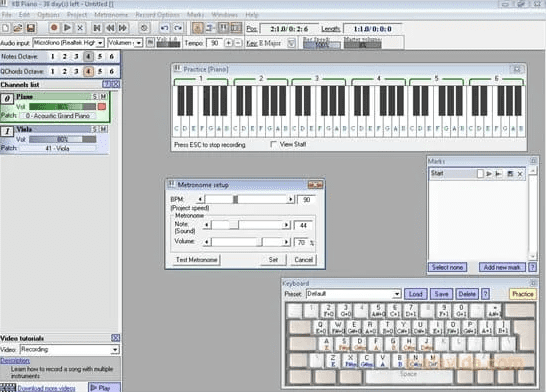kb piano programma