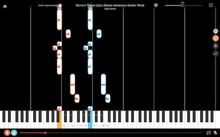 JoJo's Bizarre Adventure: Golden Wind- Giorno's Theme  Roblox Piano  Tutorial(Sheets in Description) 
