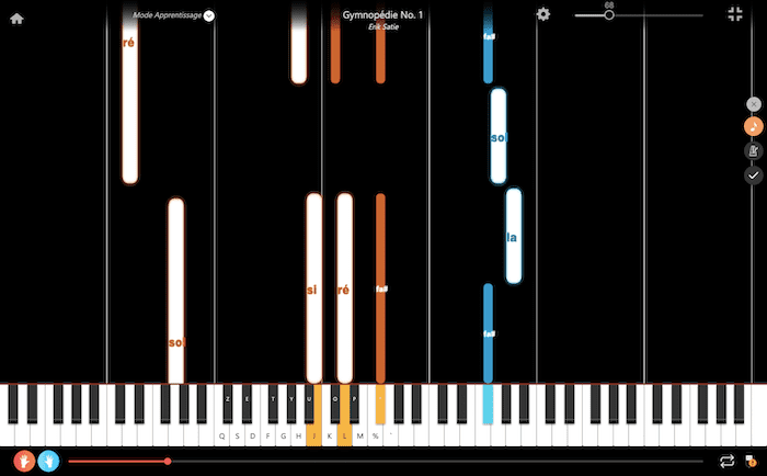 gymnopedie no 1 partition presentation