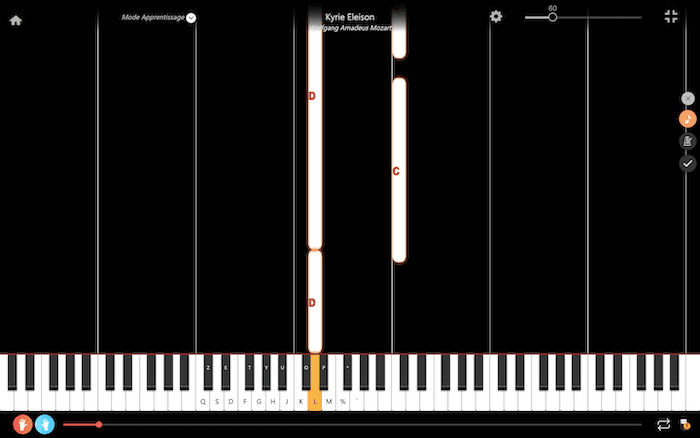 kyrie eleison sheet music presentation