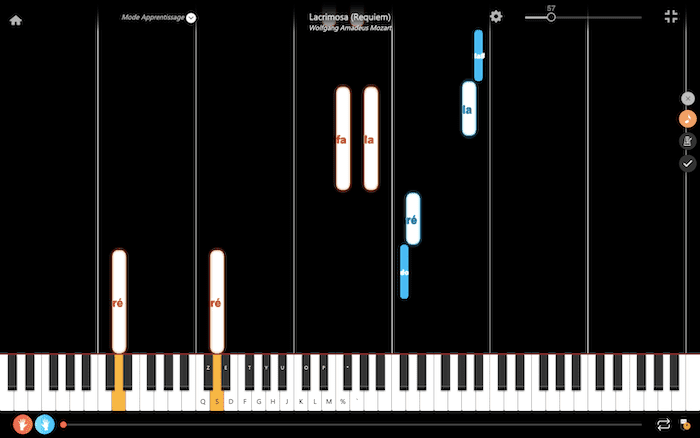 lacrimosa partition presentation