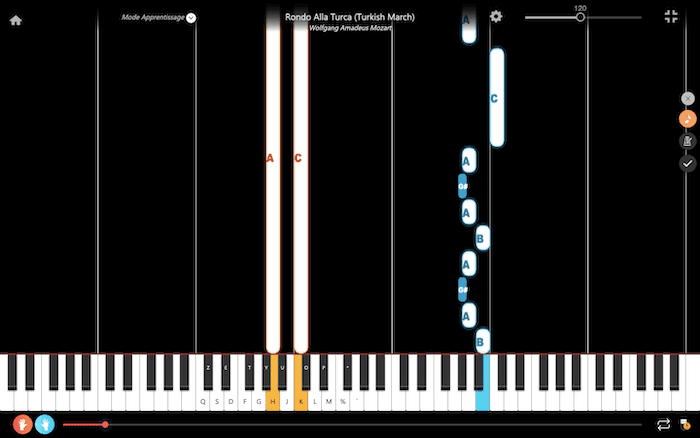 marcha turca partitura apresentacao