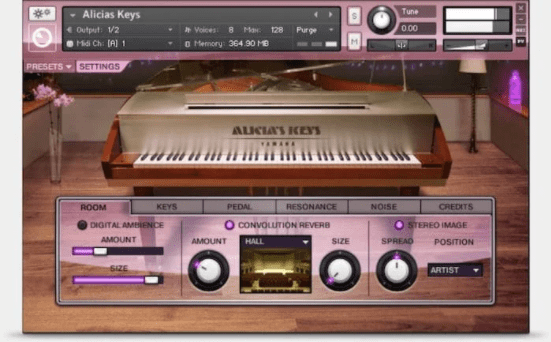 native instruments alicias keys programma suonare pianoforte