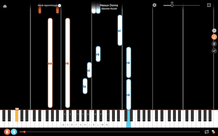 nessun dorma partition presentation