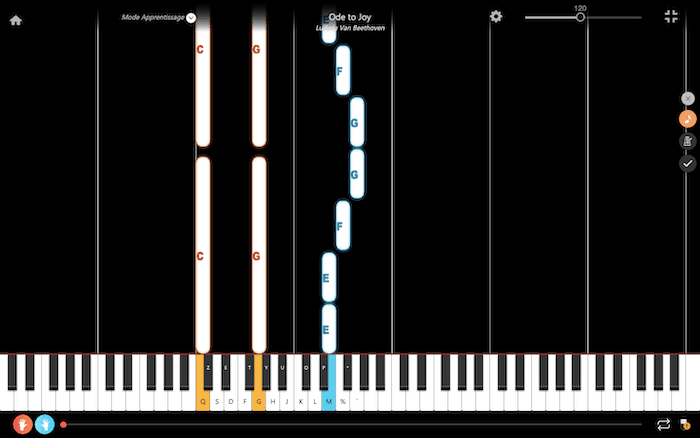 ode a alegria partitura apresentacao