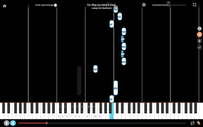 piano mao direita fur elise