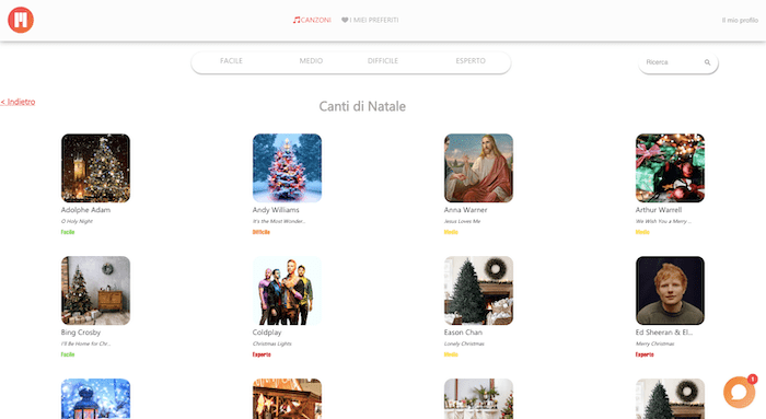 spartiti canzioni natale pianoforte