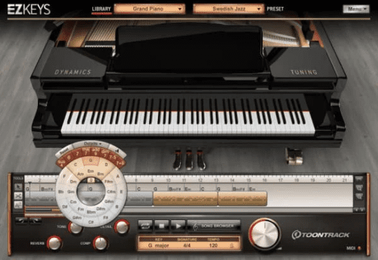 toontrack ez keys pianoforte software