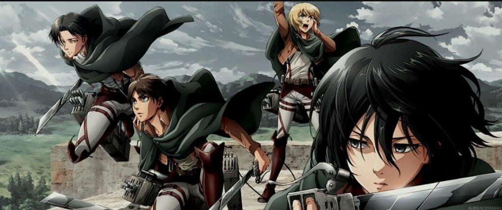attack titan anime piano