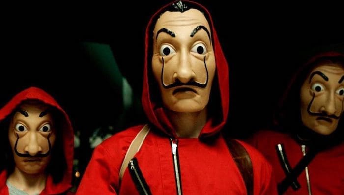 casa papel serie piano