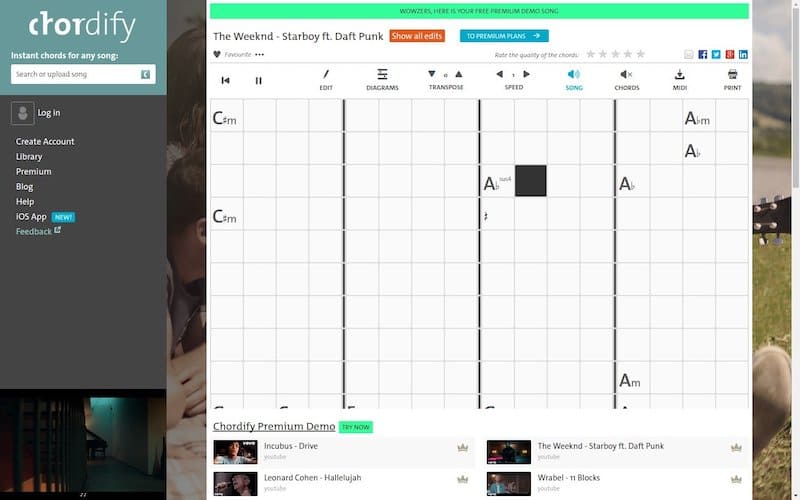 chordify onlinepianist alternative image 3