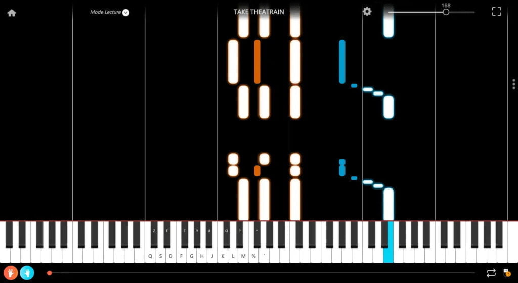 duke ellington take train jazz piano