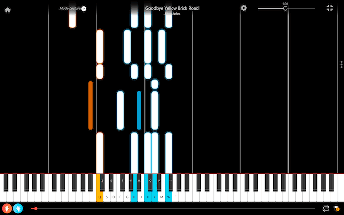 goodbye yellow brick road elton john piano