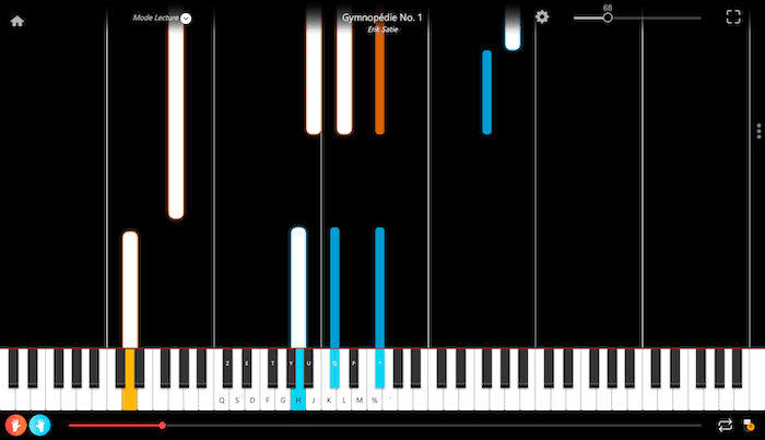 gymnopedie satie piano linda