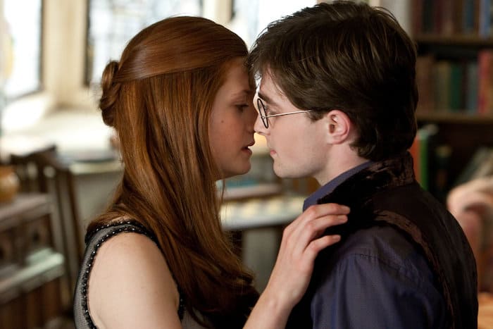 harry potter when ginny kissed harry