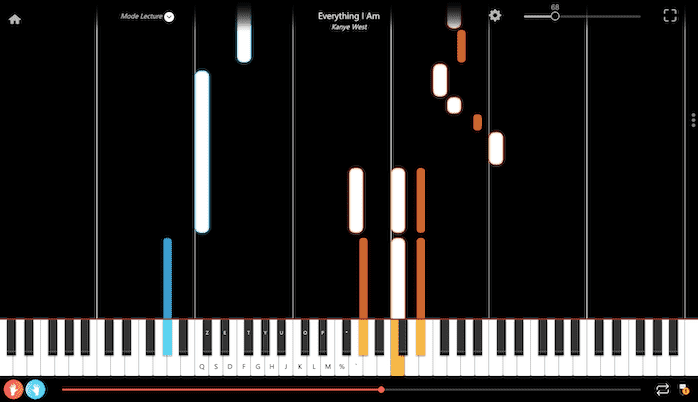 True Love - Kanye West - Piano Tutorial - Sheet Music & MIDI 