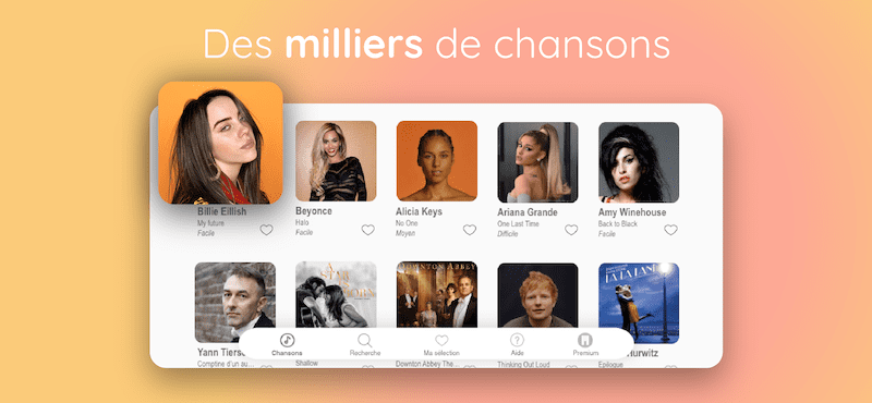 la touche musicale simply piano catalogue chansons