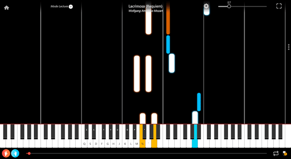 lacrimosa requiem mozart piano