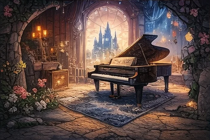 once upon a dream la belle au bois dormant disney piano