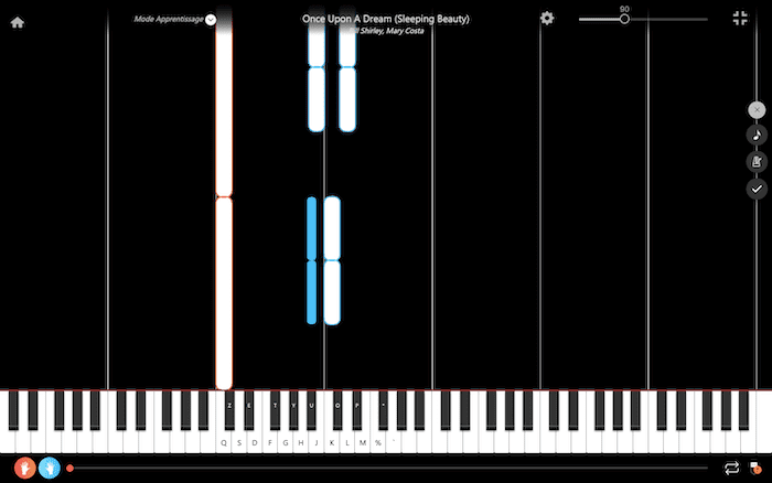 once upon a dream piano disney