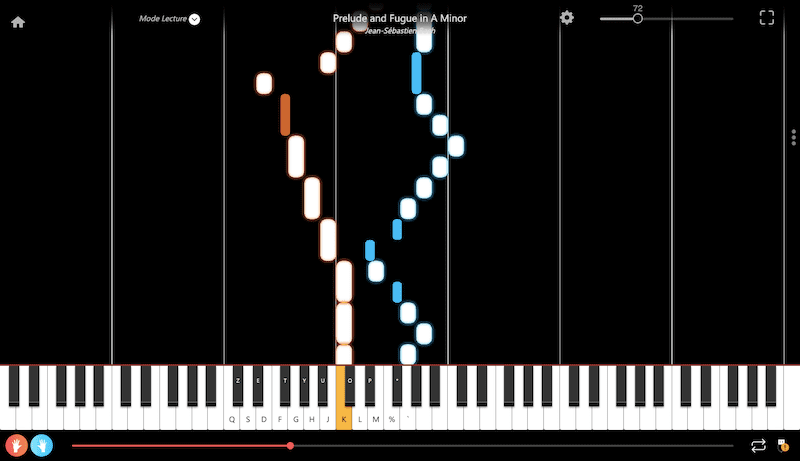 prelude fugue bach musica classica piano