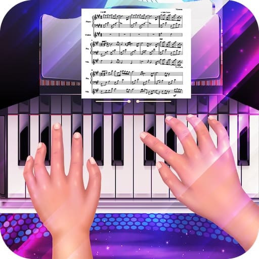 real piano teacher logo