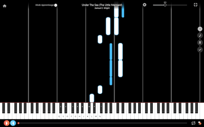 under the sea piano