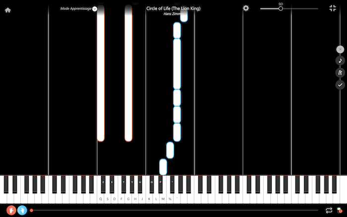 the circle of life lion king piano