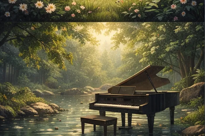 water ripples enno aare musiques douces piano