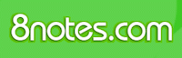 8 notes logo