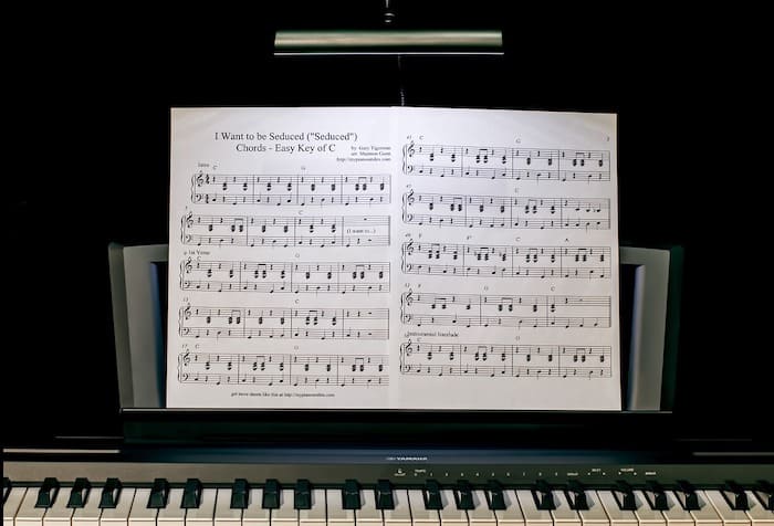 easy piano sheet music