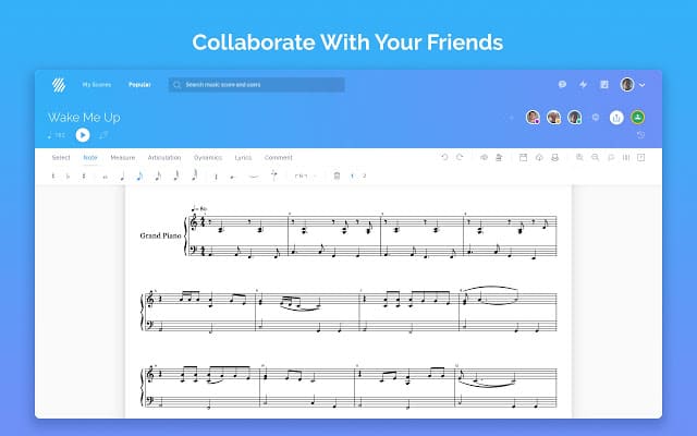 flat piano partitura pdf