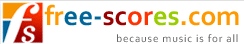 free scores piano logo