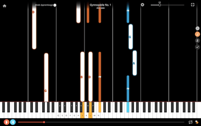 gymnopedie no 1 noten prasentation