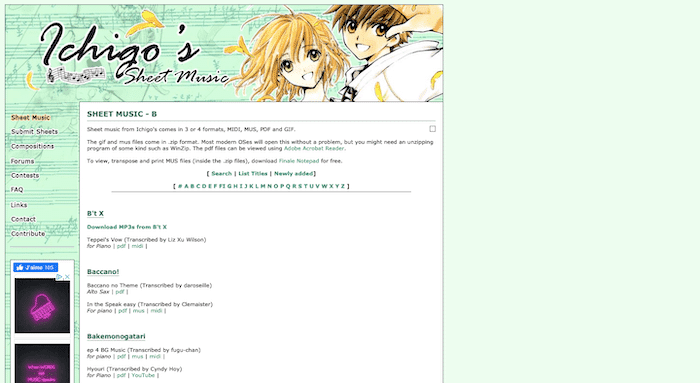 ichigo download midi