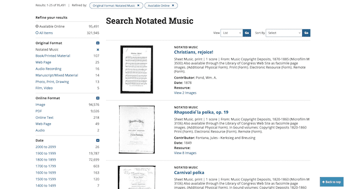 library congress piano partitura facil pdf