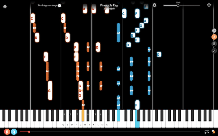 pineapple rag sheet music presentation