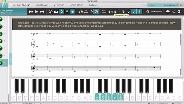 playground sessions cours de piano en ligne