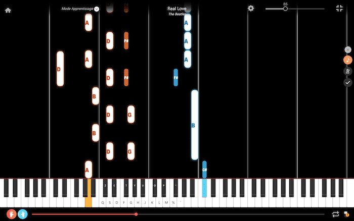 real love piano tutorial