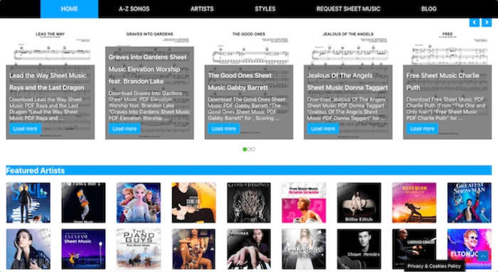 Les 20 meilleurs sites de partitions de piano gratuites et faciles en PDF -  La Touche Musicale