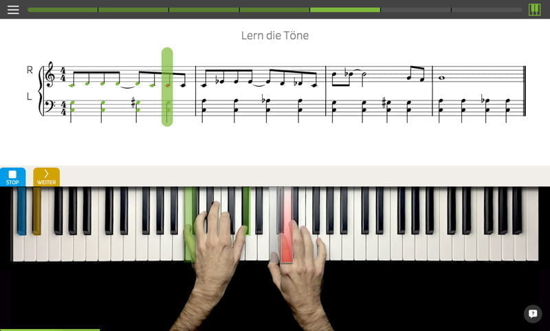 skoove app piano