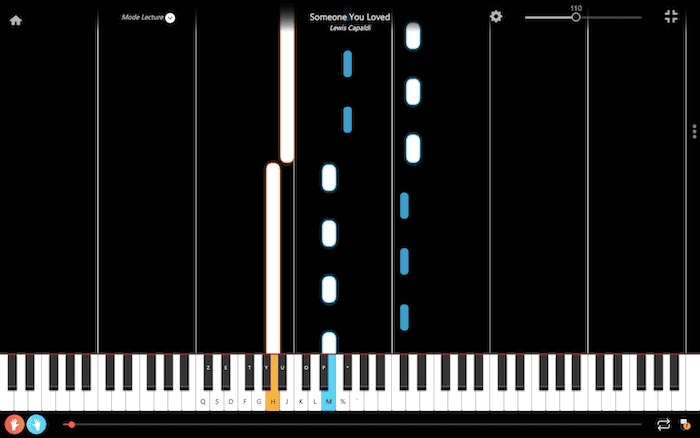someone you loved piano
