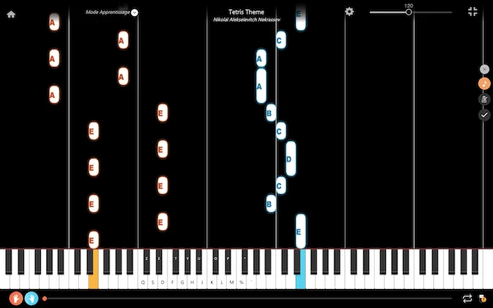 Tetris - Easy Sheet Music to download in PDF - La Touche Musicale