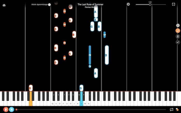the last rose of summer sheet music presentation
