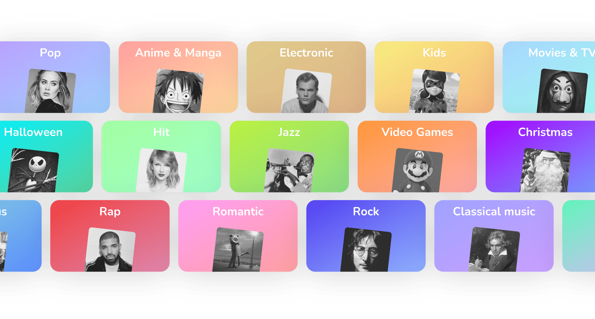 musical genres learn piano